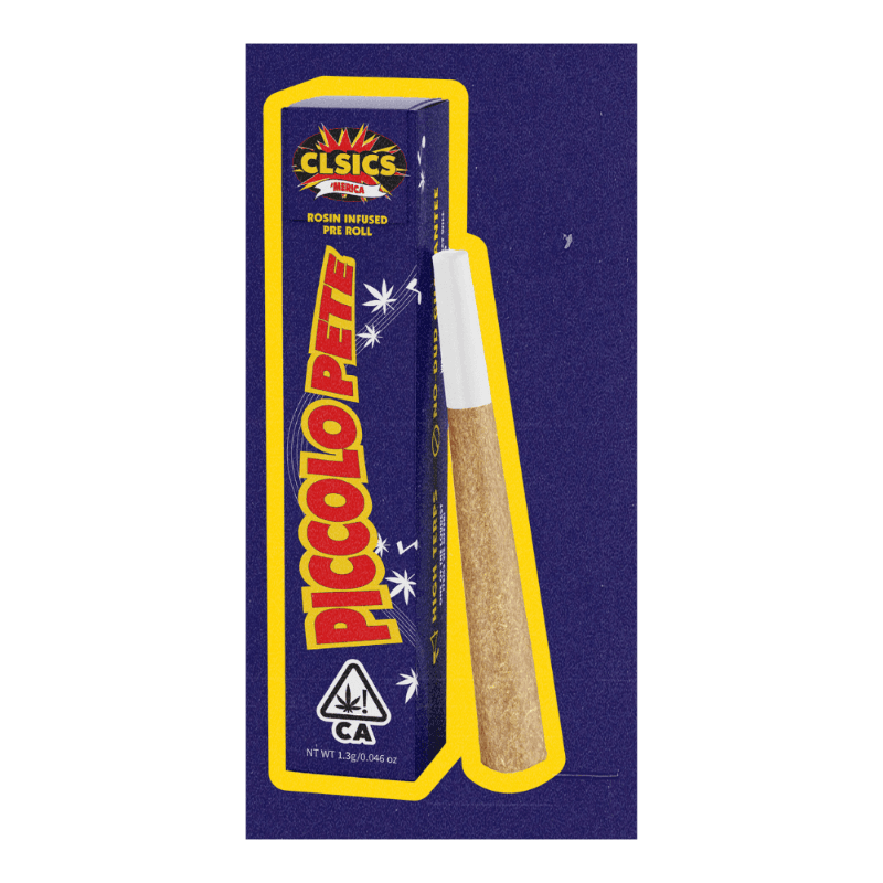 Piccolo Pete Rosin Infused Pre-Roll