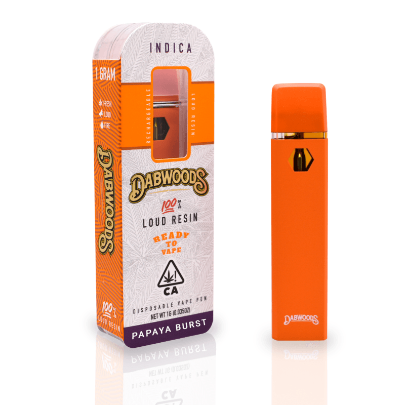 Papaya Burst Live Resin Disposable