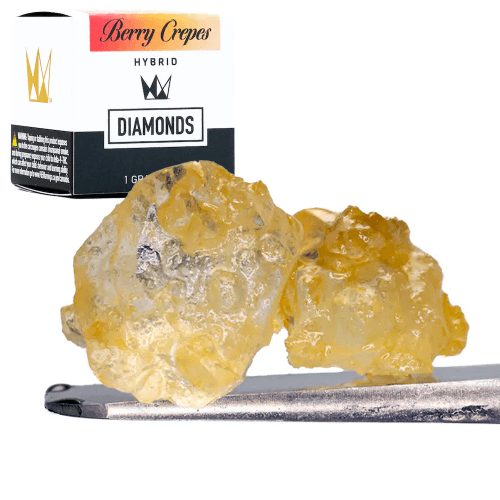 Berry Crepes Diamonds