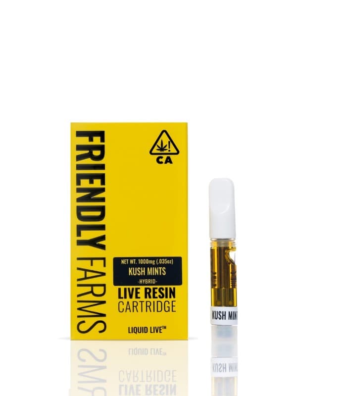 Kush Mints | 1G Live Resin Cartridge 