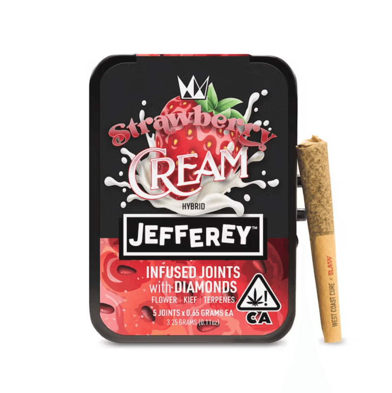 Strawberry Cream Jefferey Infused 5-Pack