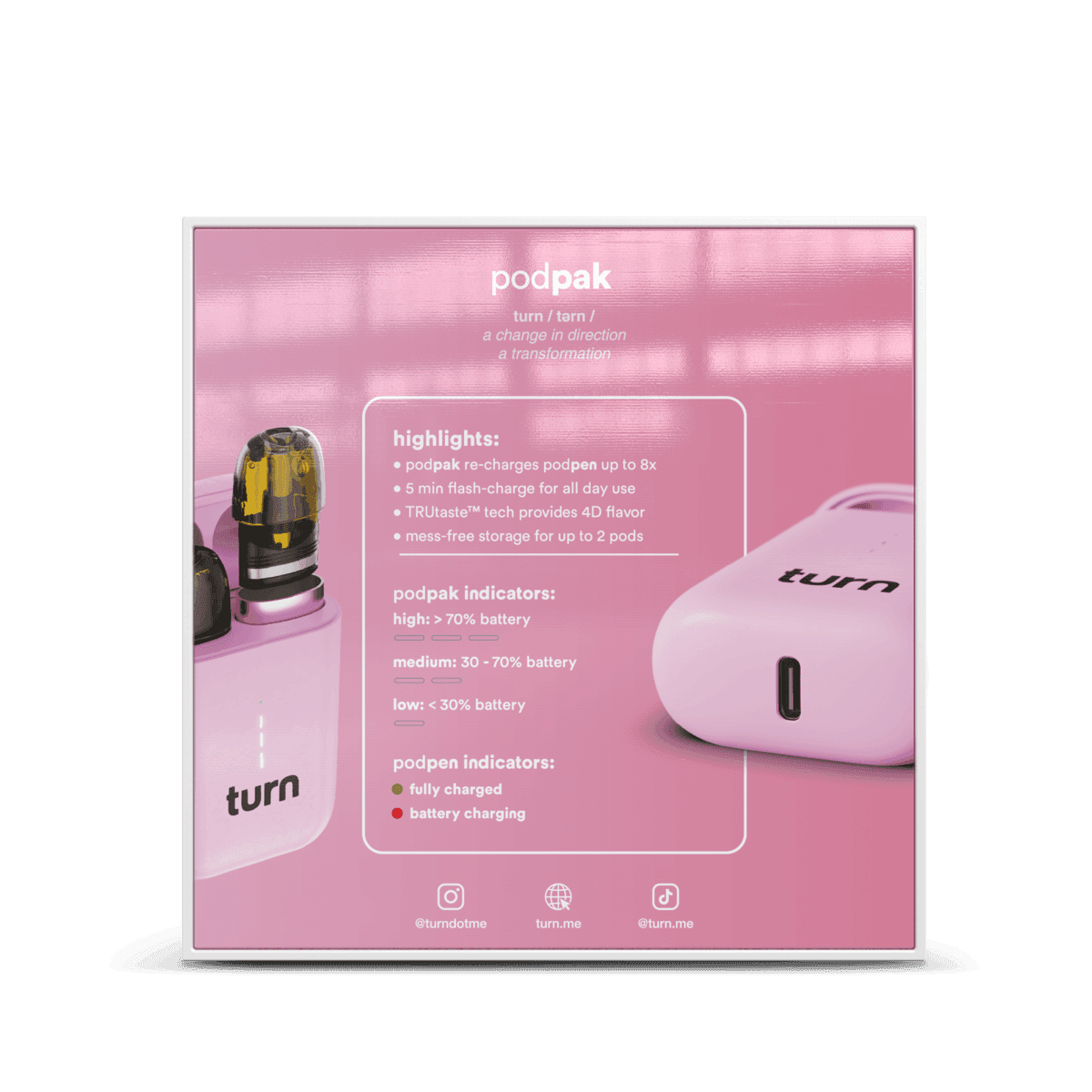 Pink Podpak Battery thumbnail 4