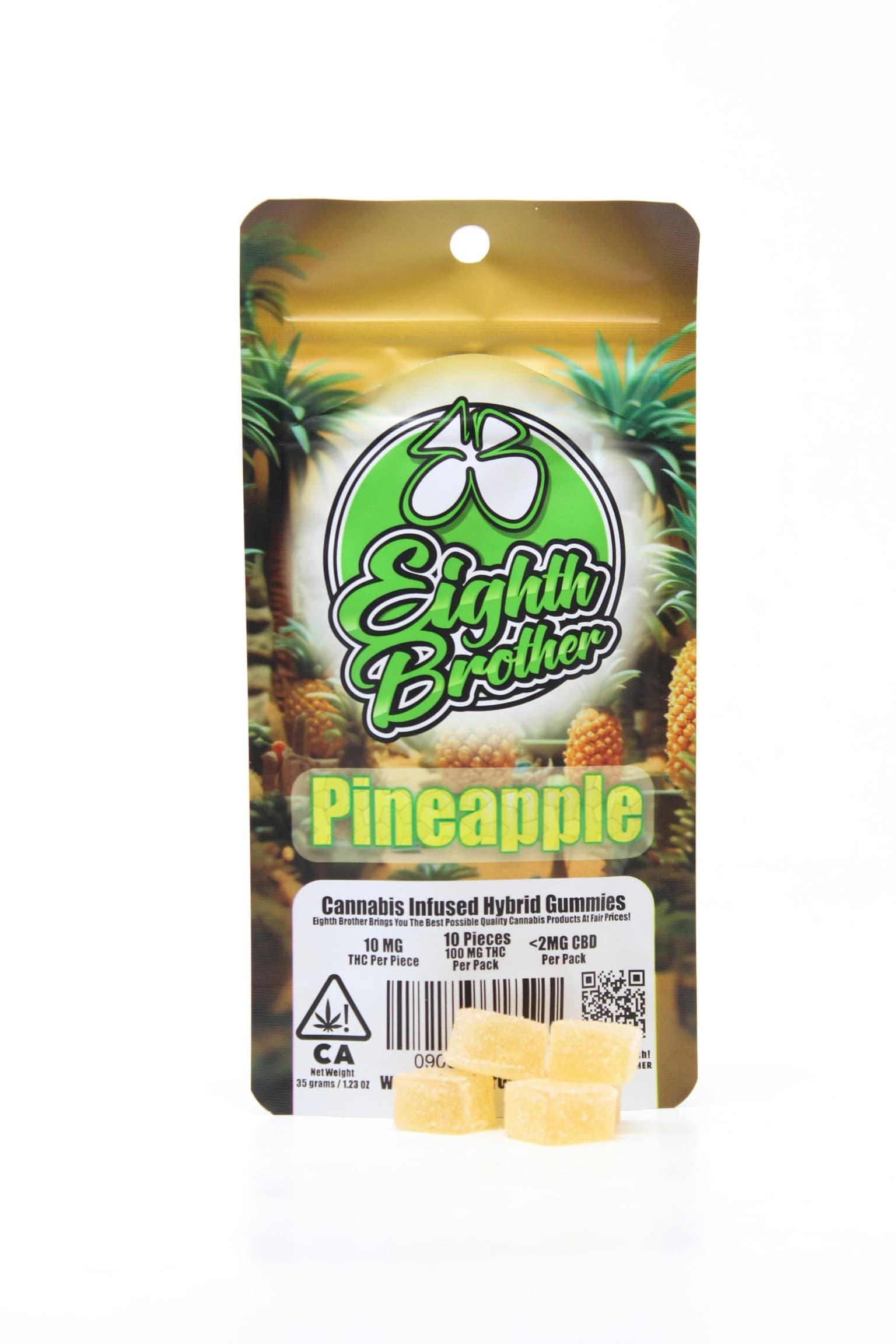 Pineapple 10-Pack Gummies