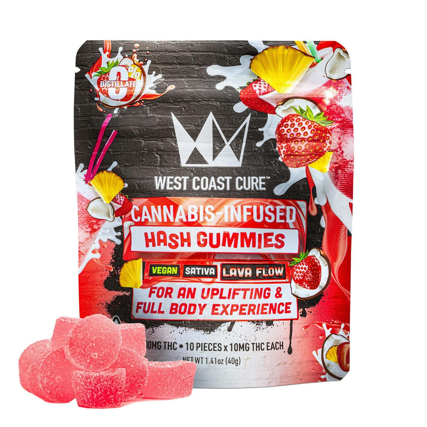 Lava Flow Solventless Hash Gummies