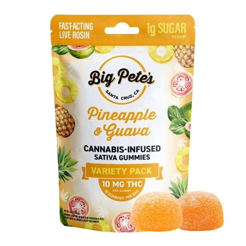 Pineapple & Guava Live Rosin Gummies