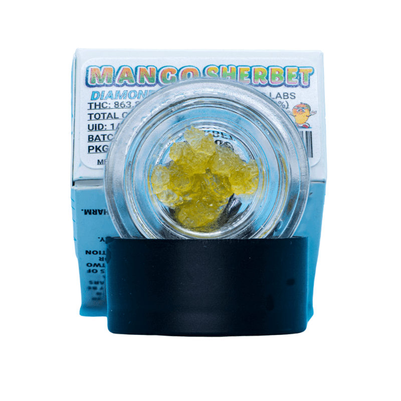Mango Sherbet Diamonds