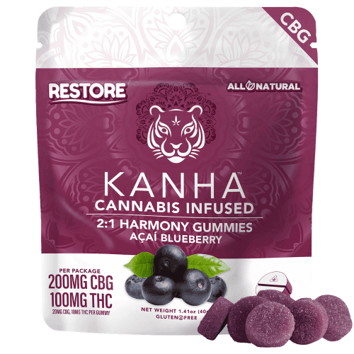 Acai Blueberry 2:1 Restore Gummies