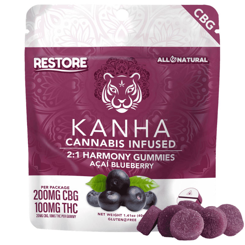 Acai Blueberry 2:1 Restore Gummies