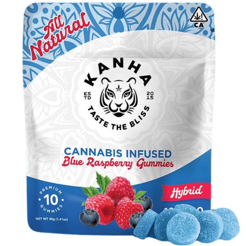 Blue Raspberry Gummies