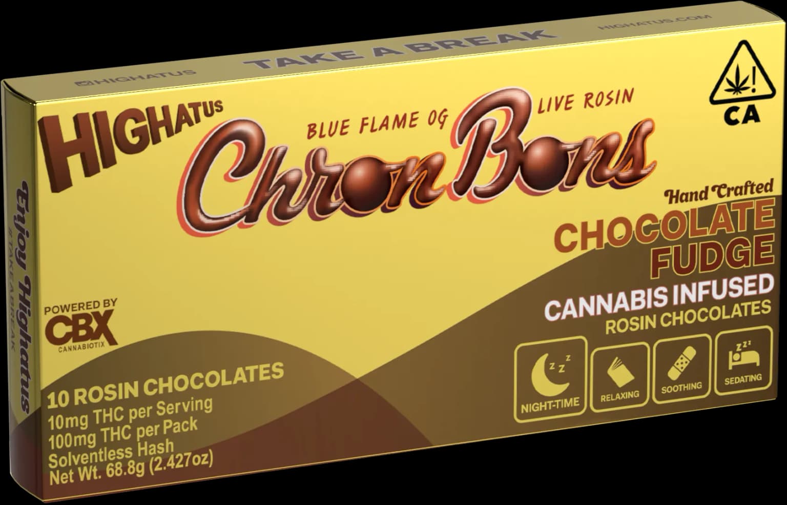 Chocolate Fudge Chronbons