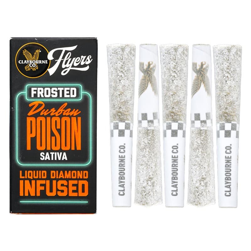 Durban Poison Frosted Infused 0.5g 5-Pack