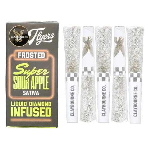 Super Sour Apple Frosted Infused 0.5g 5-Pack