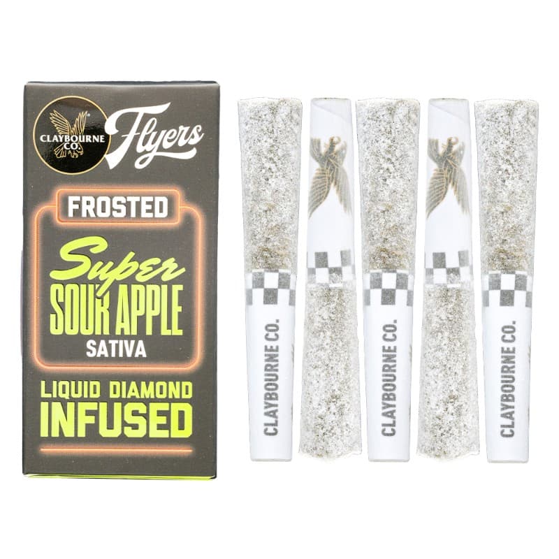 Super Sour Apple Frosted Infused 0.5g 5-Pack