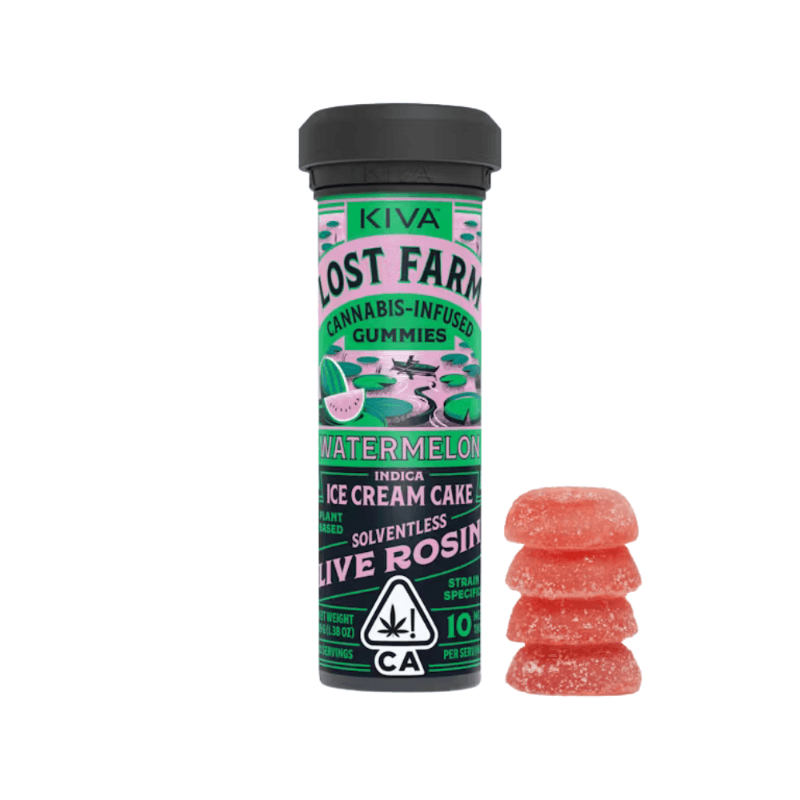 Watermelon x Ice Cream Cake Live Rosin Gummies