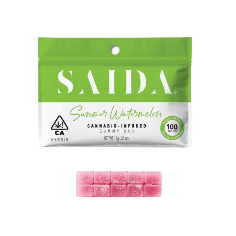 Summer Watermelon Gummy Bar