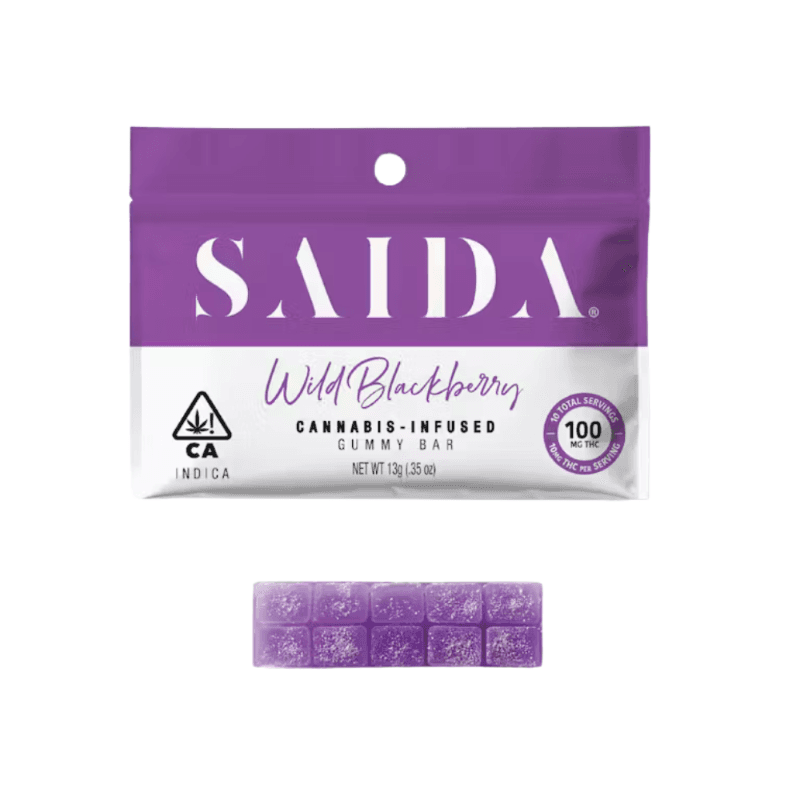 Wild Blackberry Gummy Bar