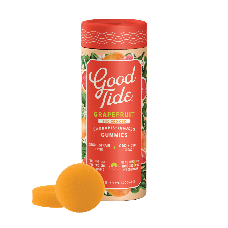 Grapefruit 1:1:1 Solventless Hash Rosin Gummies