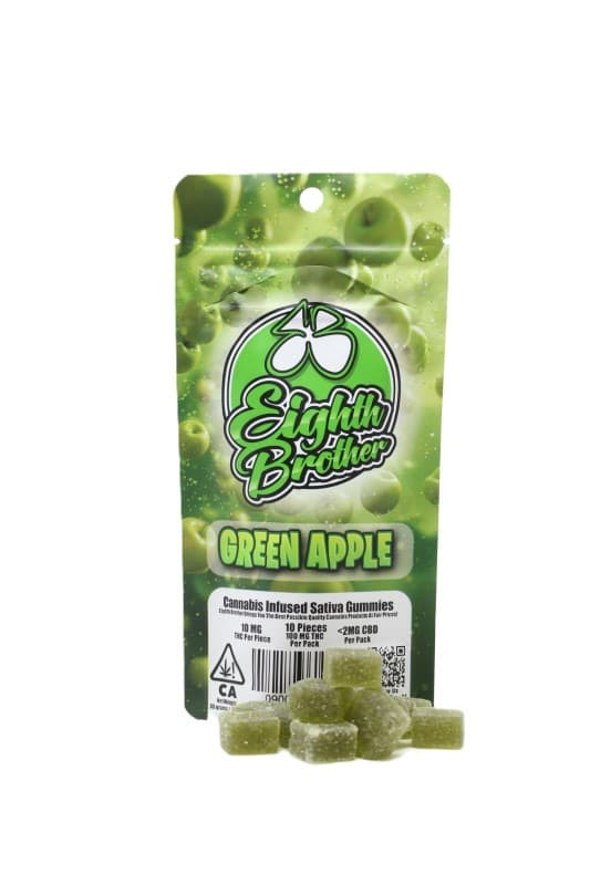Green Apple Gummies 10-Pack