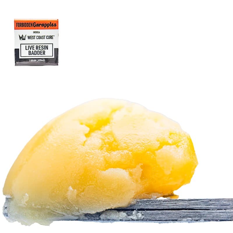 Forbidden Garapples Live Resin Badder