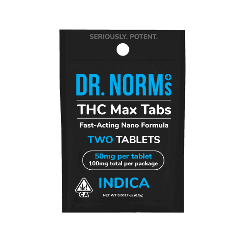 THC MAX Nano Indica Tablets 2-Pack