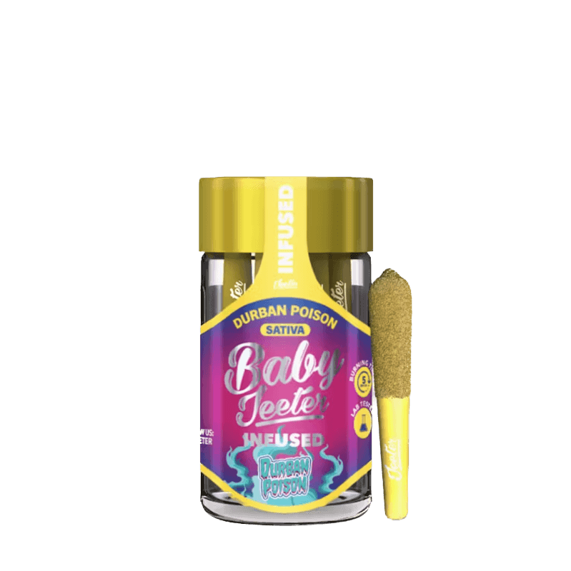 Durban Poison Baby Jeeter Infused 5-Pack