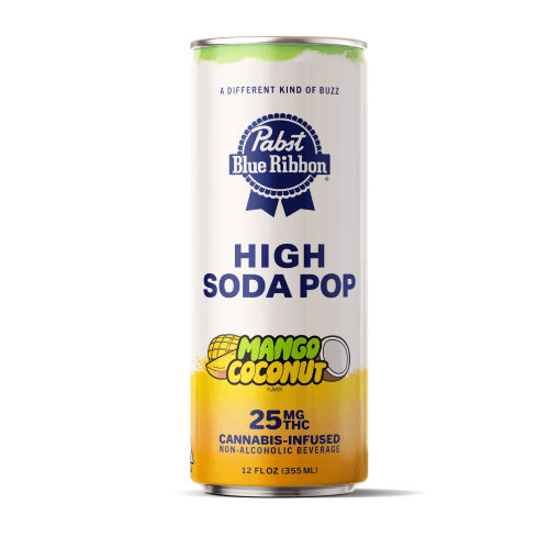 Mango Coconut High Soda Pop