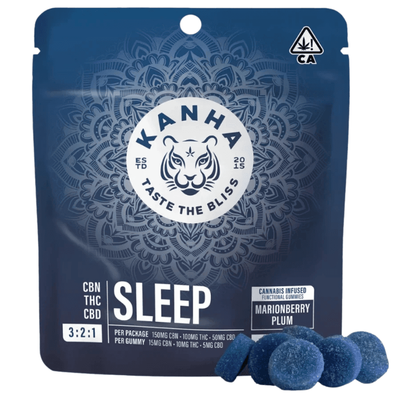 Marionberry Plum Sleep Gummies 3:2:1