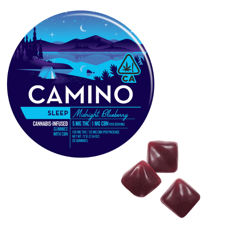 Midnight Blueberry 5:1 Gummies (Clearance)