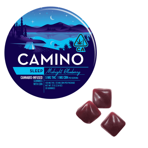 Midnight Blueberry 5:1 Gummies