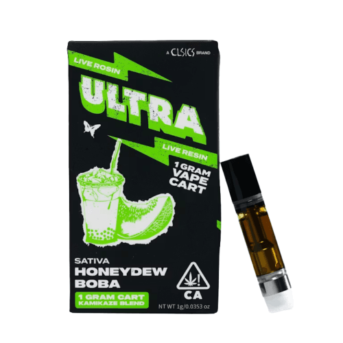 Honeydew Boba Live Rosin/Resin Cart