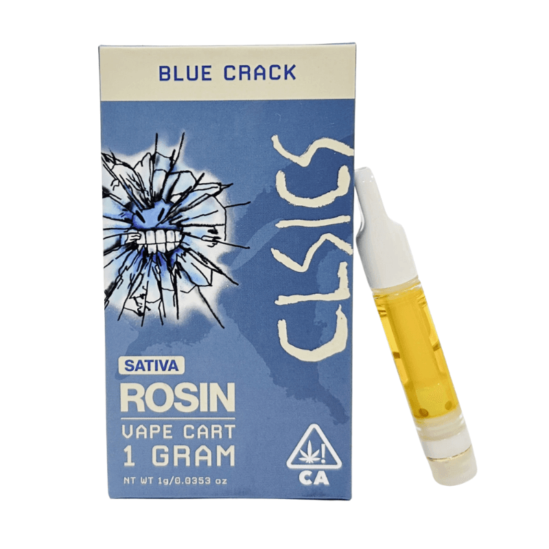 Blue Crack Live Rosin Cart