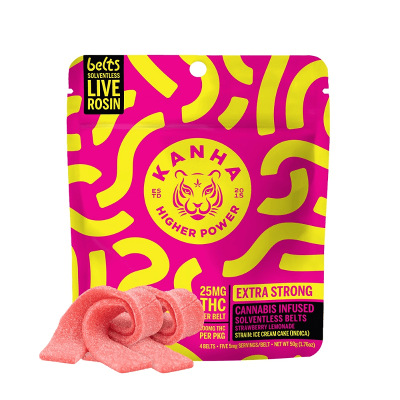 Strawberry Lemonade Live Rosin Belts 4-Pack