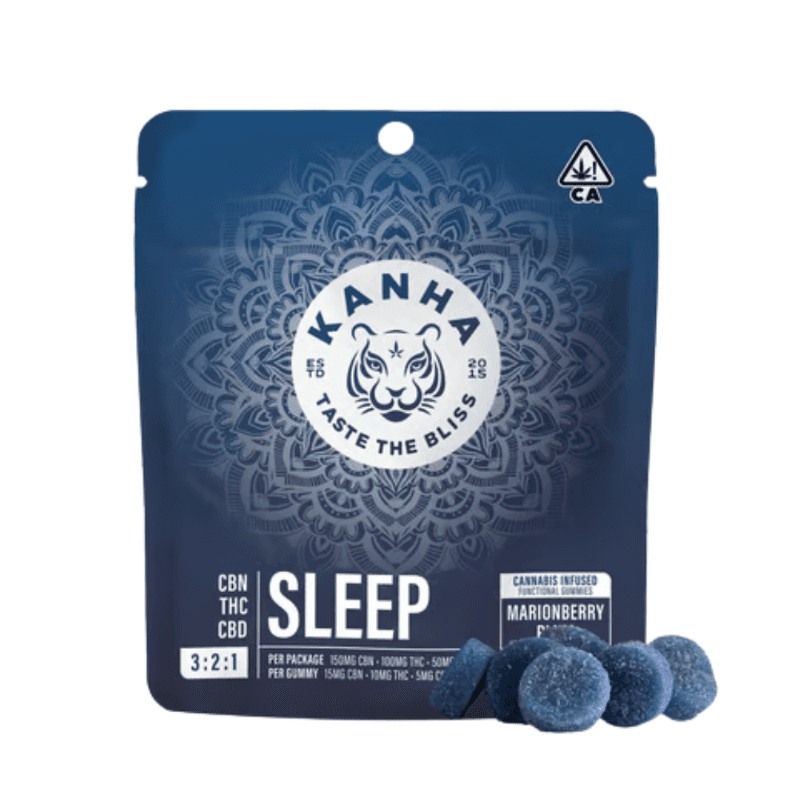 Marionberry Plum Sleep Gummies 3:2:1