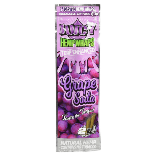 Grape Soda 2-Pack Hemp Wraps