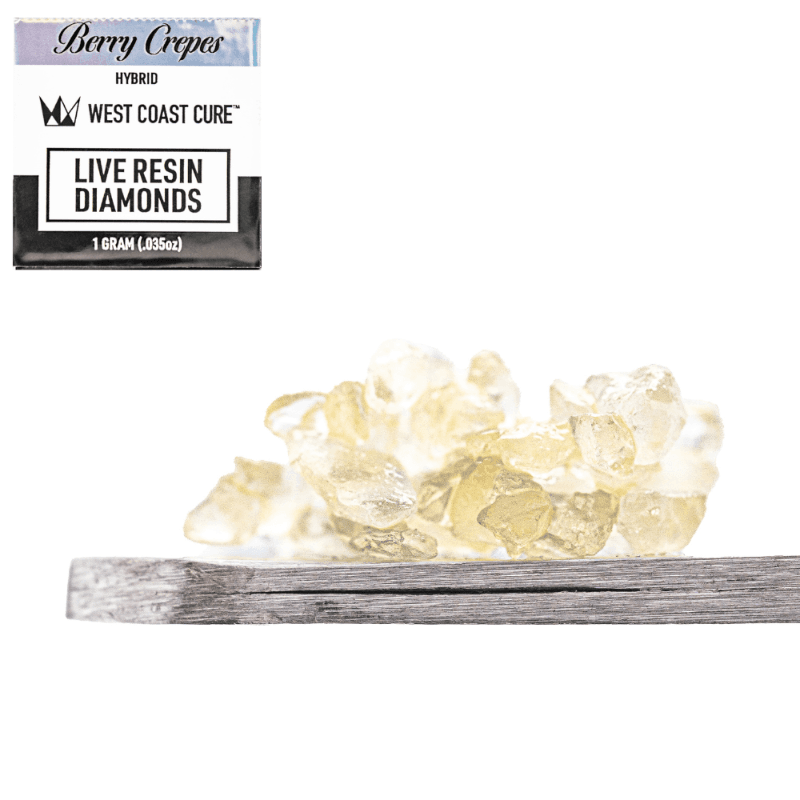 Berry Crepes Diamonds