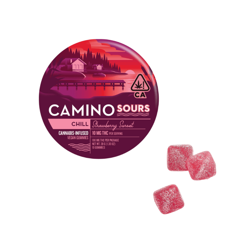Strawberry Sunset Sour Gummies