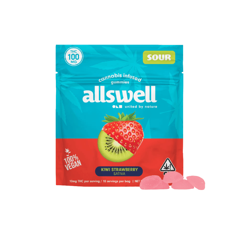 Sour Kiwi Strawberry Gummies