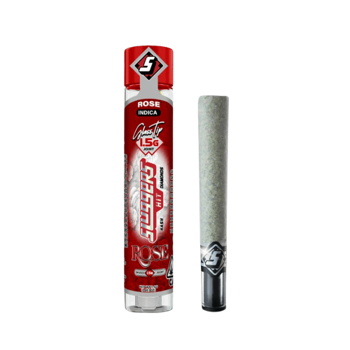 Rose Infused Glass Tip Pre-Roll