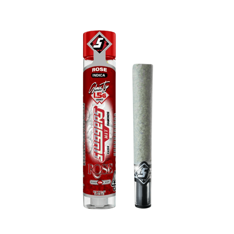 Rose Infused Glass Tip Pre-Roll