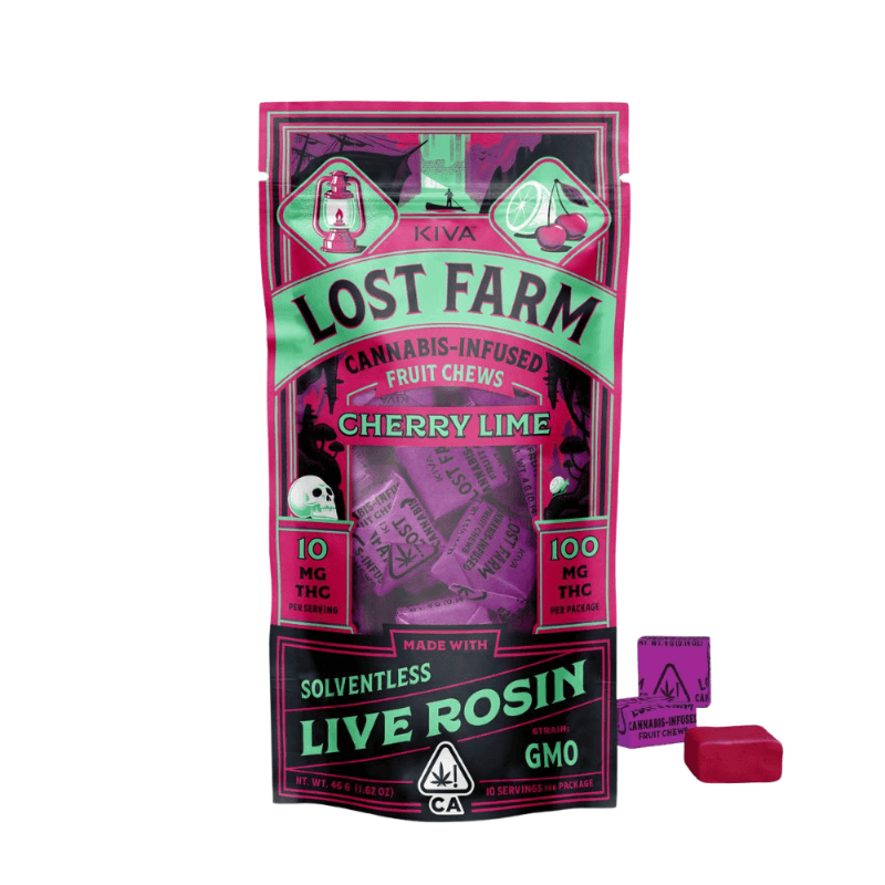 Cherry Lime x GMO Live Rosin Fruit Chews (Clearance)