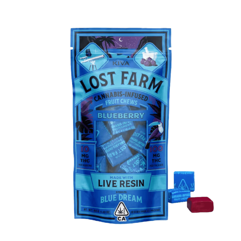 Blueberry x Blue Dream Live Resin Fruit Chews
