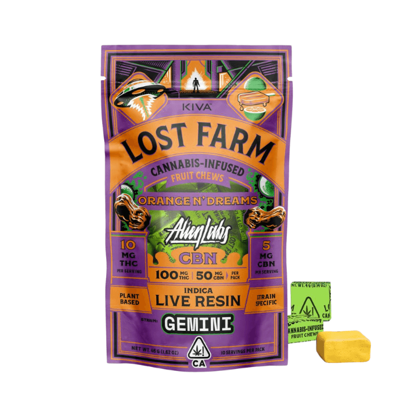 Orange N Dreams x Gemini 10:5 Live Resin Fruit Chews