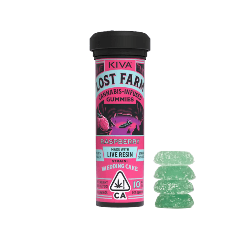 Raspberry x Wedding Cake Live Resin Gummies