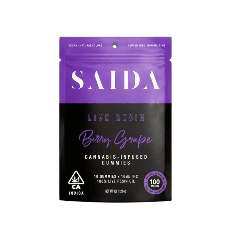 Berry Grape Live Resin Gummies