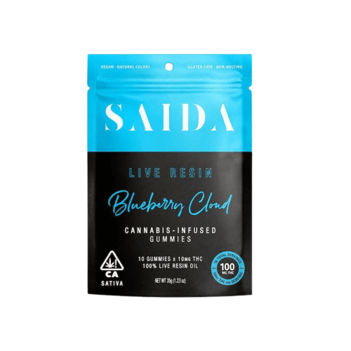 Blueberry Cloud Live Resin Gummies
