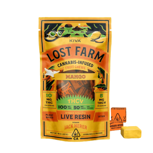 Mango x Jack Herer 10:5 Live Resin Fruit Chews