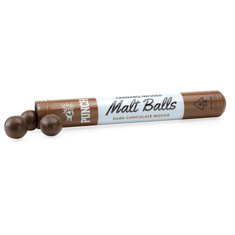 Dark Chocolate Mocha Hash Malt Balls