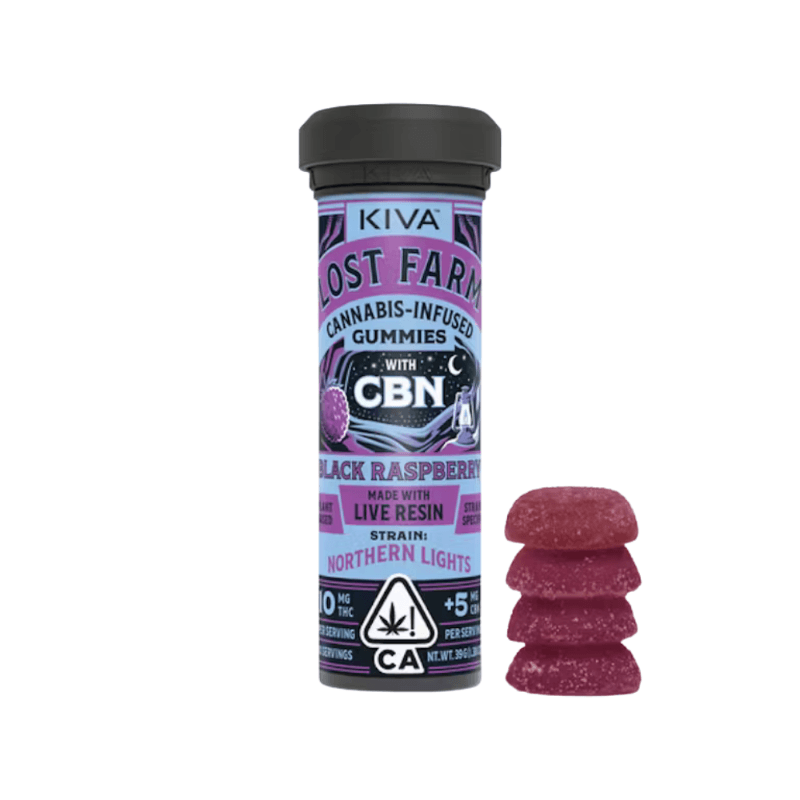 Black Raspberry x Northern Lights Live Resin Gummies
