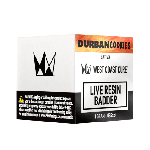 Durban Cookies Live Resin Badder