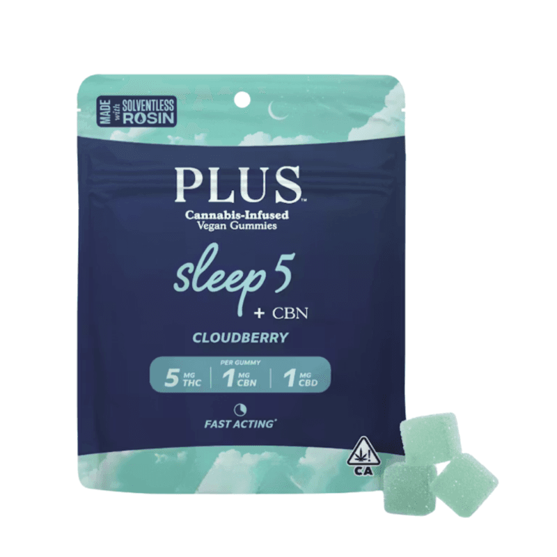 Cloudberry Sleep Gummies 5:1:1